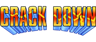 Crack Down logo for ZX Spectrum